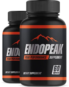 EndoPeak testosterone support capsule bottles